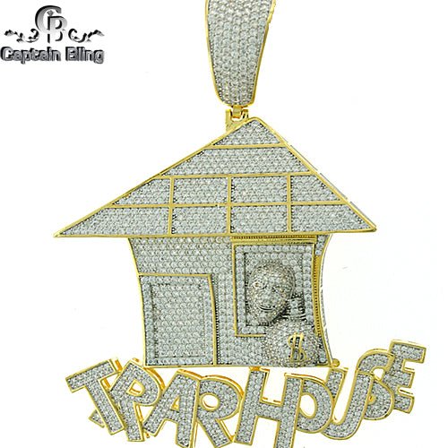 Micro Pave iced out CZ Pendants