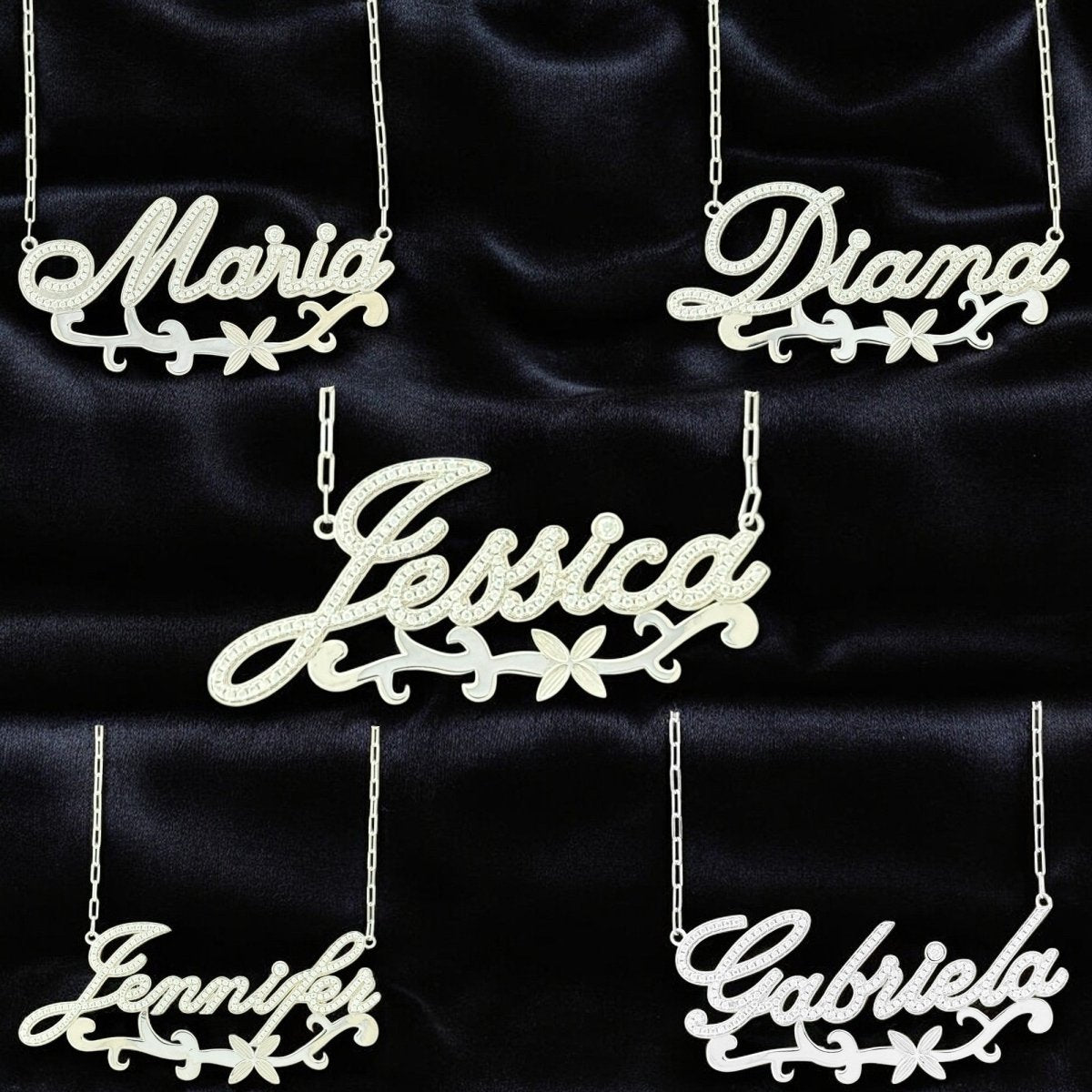 Silver Name Necklace - Silver Factory