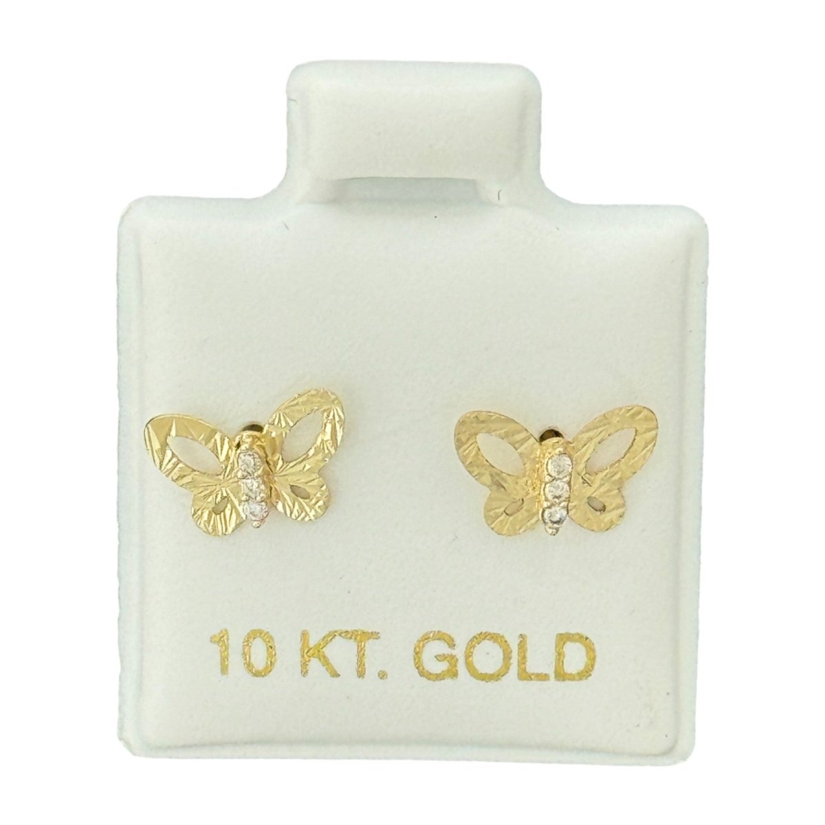 10KT Butterfly Gold Earrings