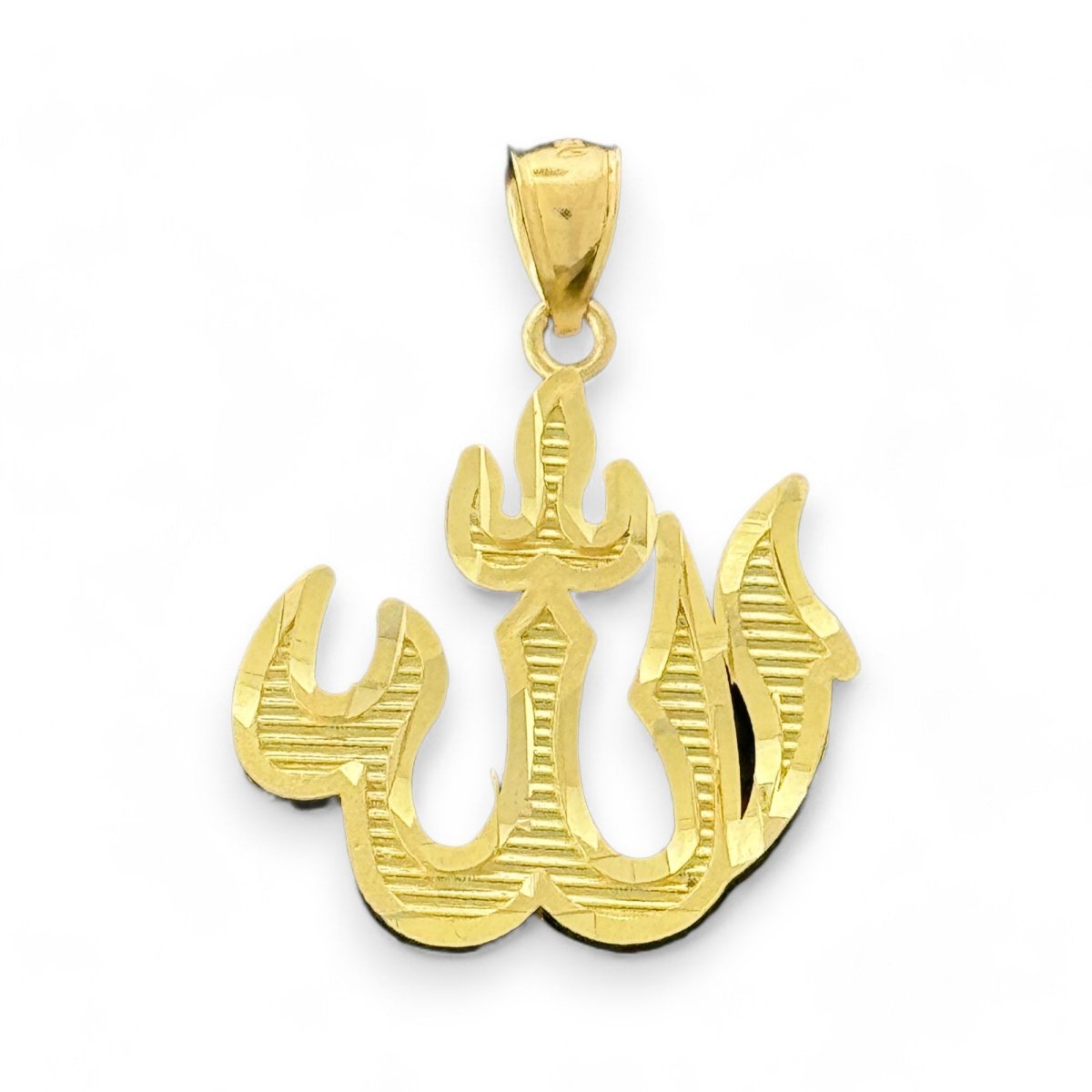 10KT Gold Allah Pendant