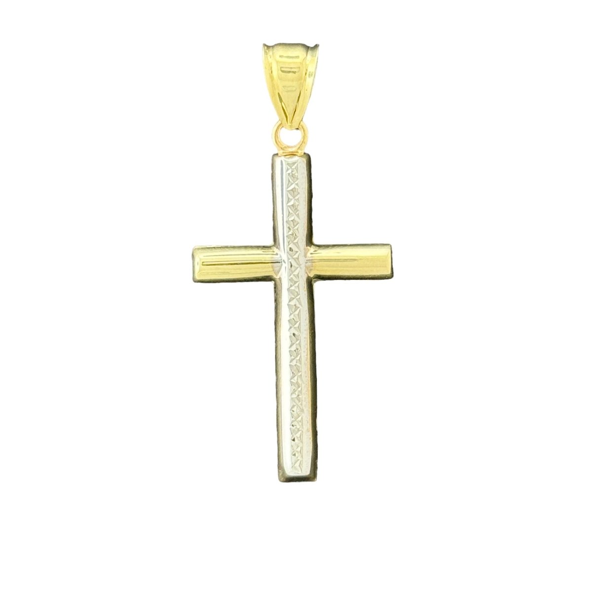 10KT Gold Cross Pendant - 1.6g