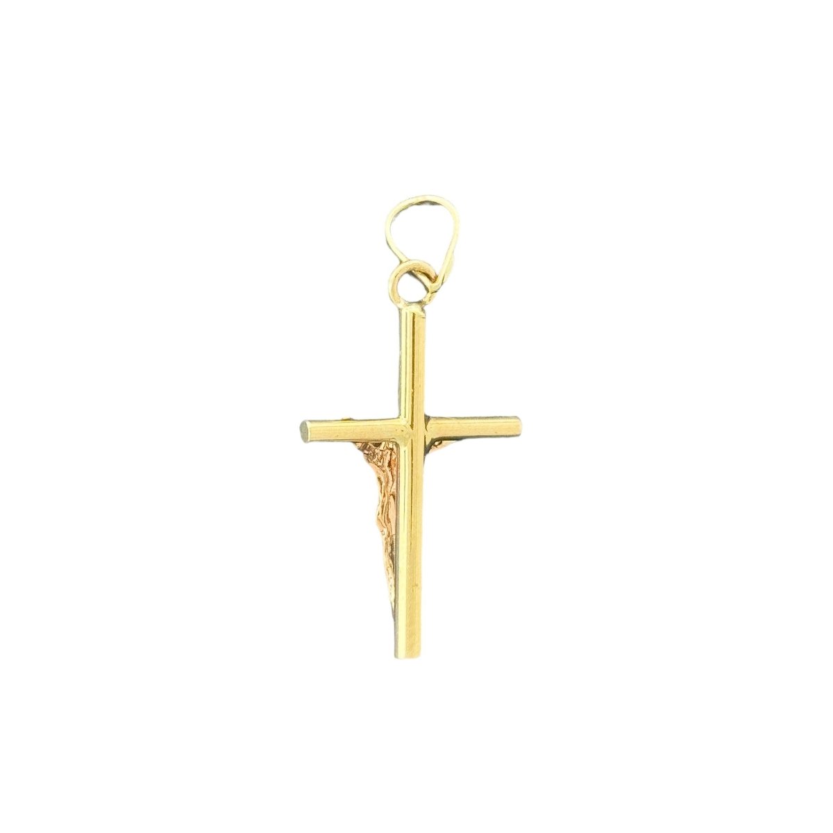 10KT Gold Crucifix Pendant - 1.13g