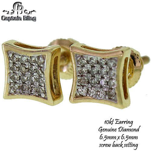 10KT GOLD DIAMOND EARRING 5854