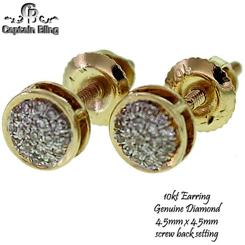 10KT GOLD DIAMOND EARRING 5858