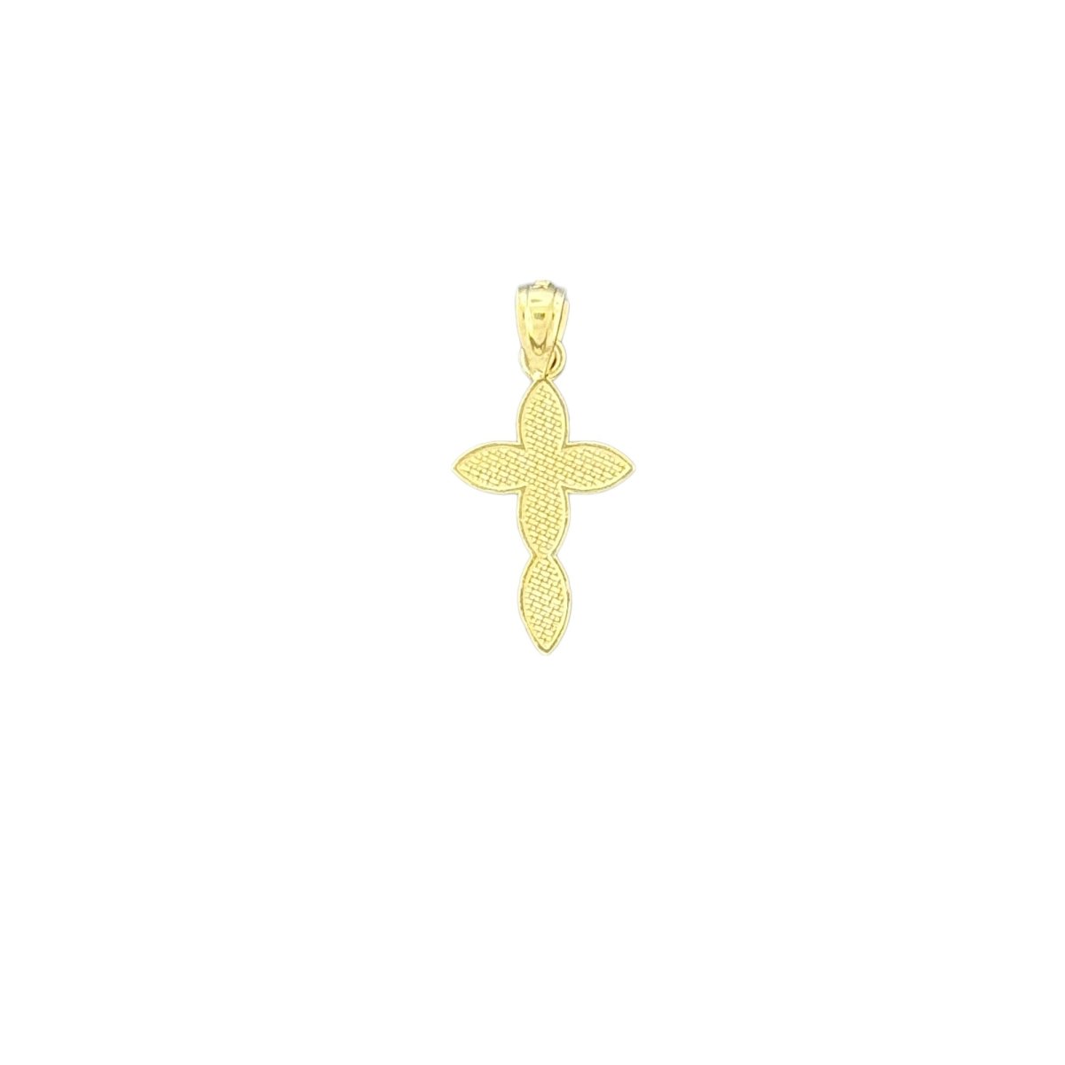 10KT Gold Petite Cross Pendant 0.49g