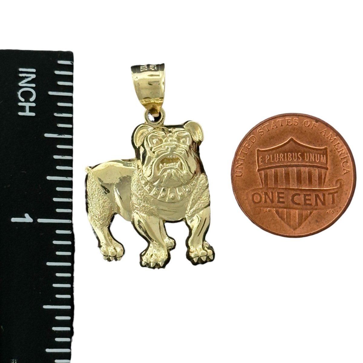 10KT Gold Pitbull Pendant - 2.3g