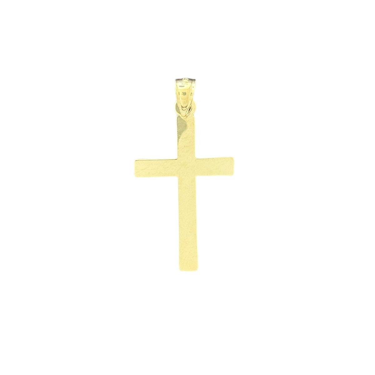 10KT Gold Simple Cross Pendant - 1.22g