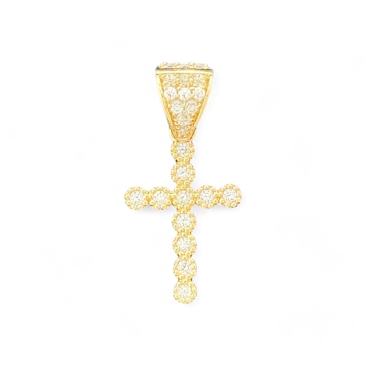 10KT Gold Small Cross Pendant