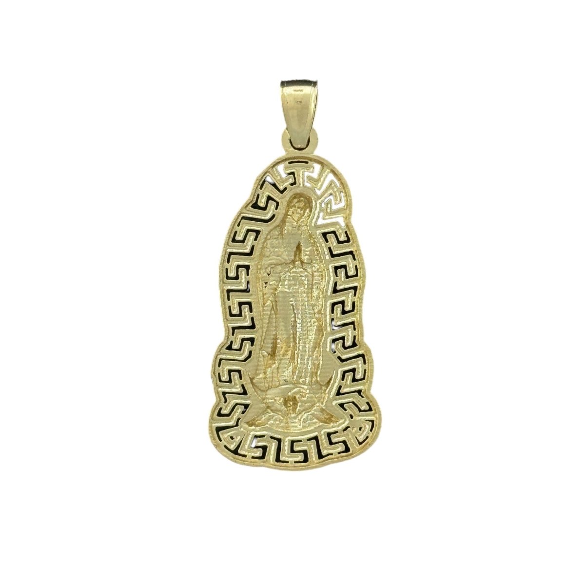 10KT Gold Virgin Mary Pendant - 1.7g