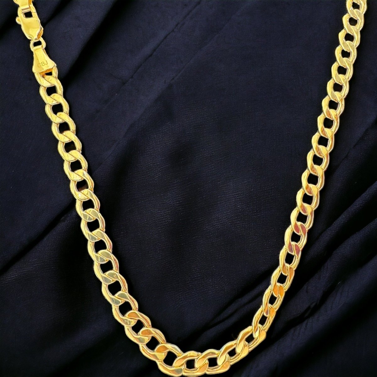 10KT Hollow Cuban Necklace