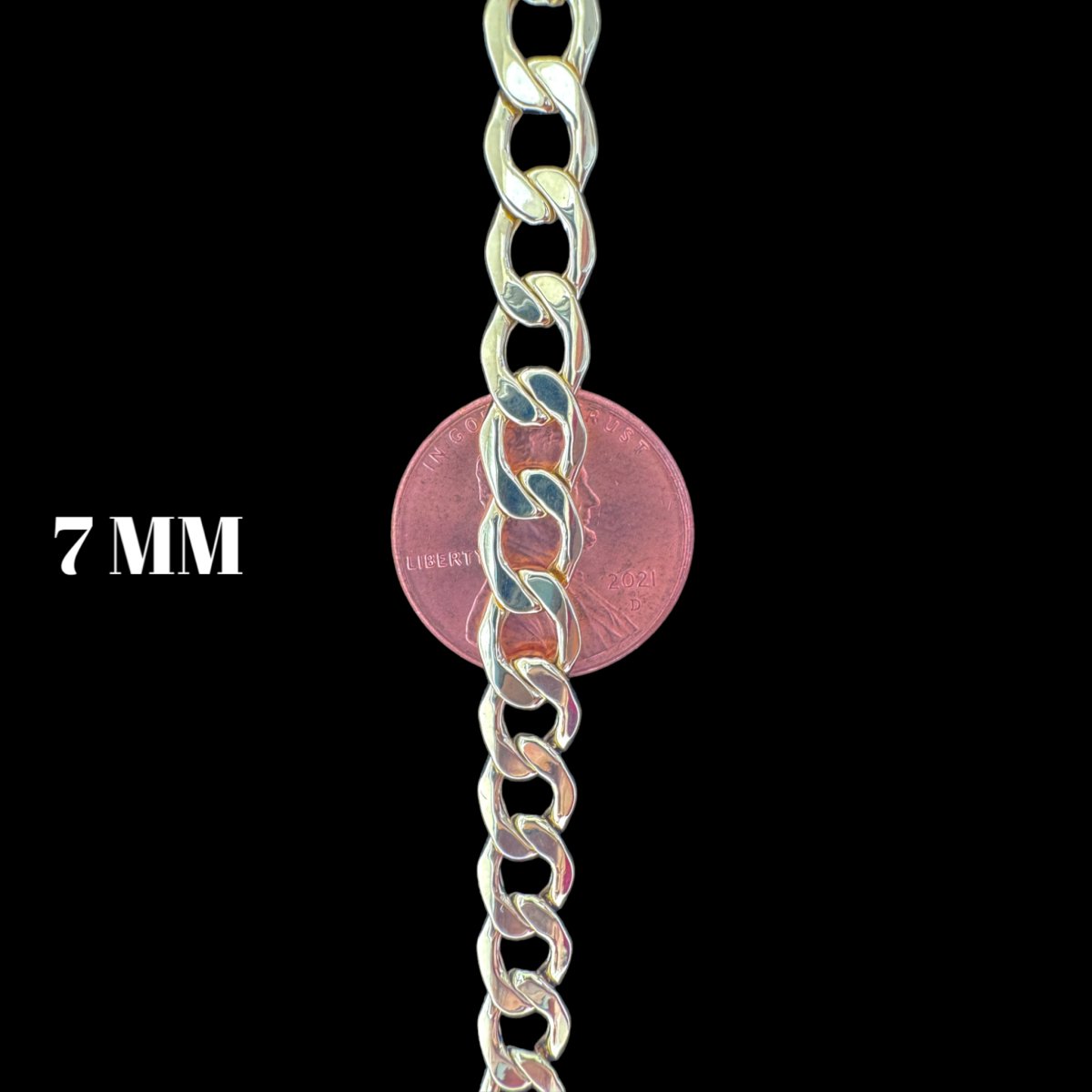 10KT Hollow Cuban Necklace