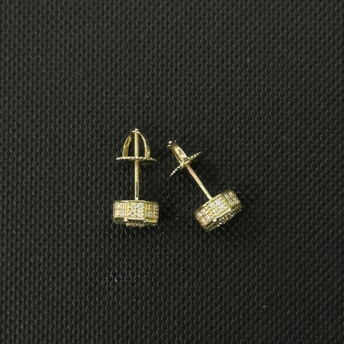 10KT Moissanite Octagan Earrings