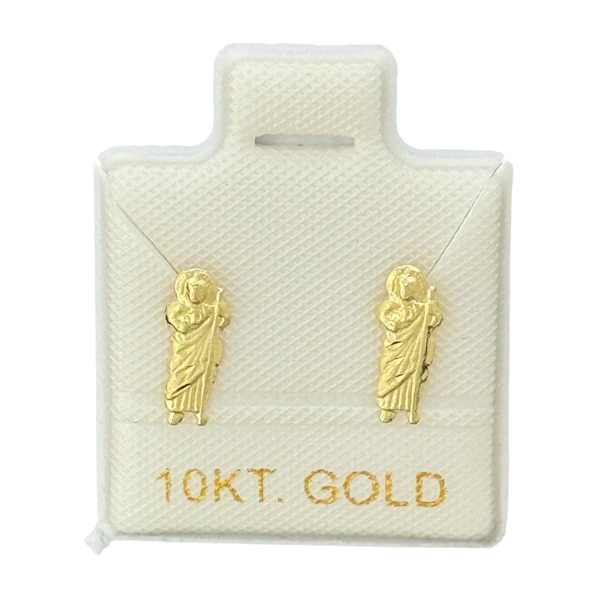 10KT Saint Jude Gold Earrings