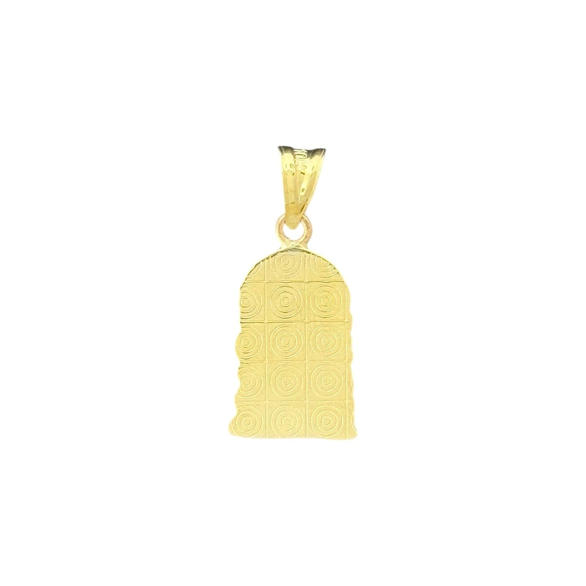 10KT Two - Tone Jesus Head Gold Pendant - 1.15 Grm