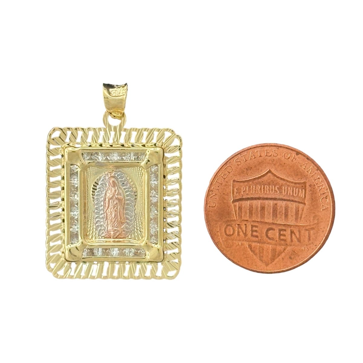 10KT Virgin Mary Pendant, 1.75g