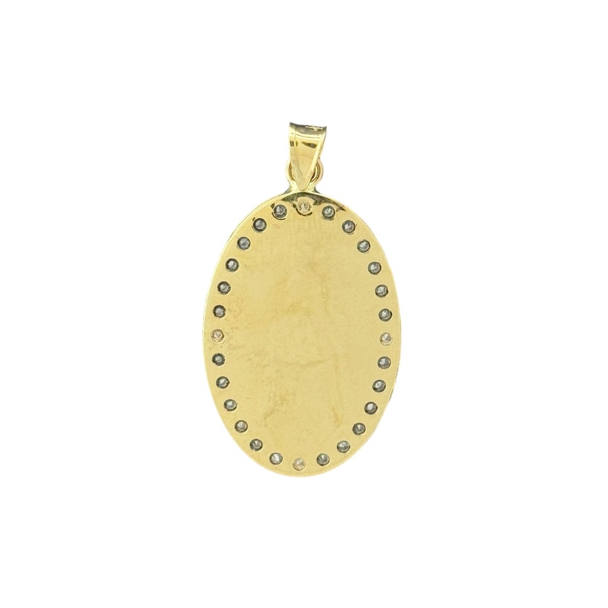 10KT Virgin Mary Pendant, 2.16g