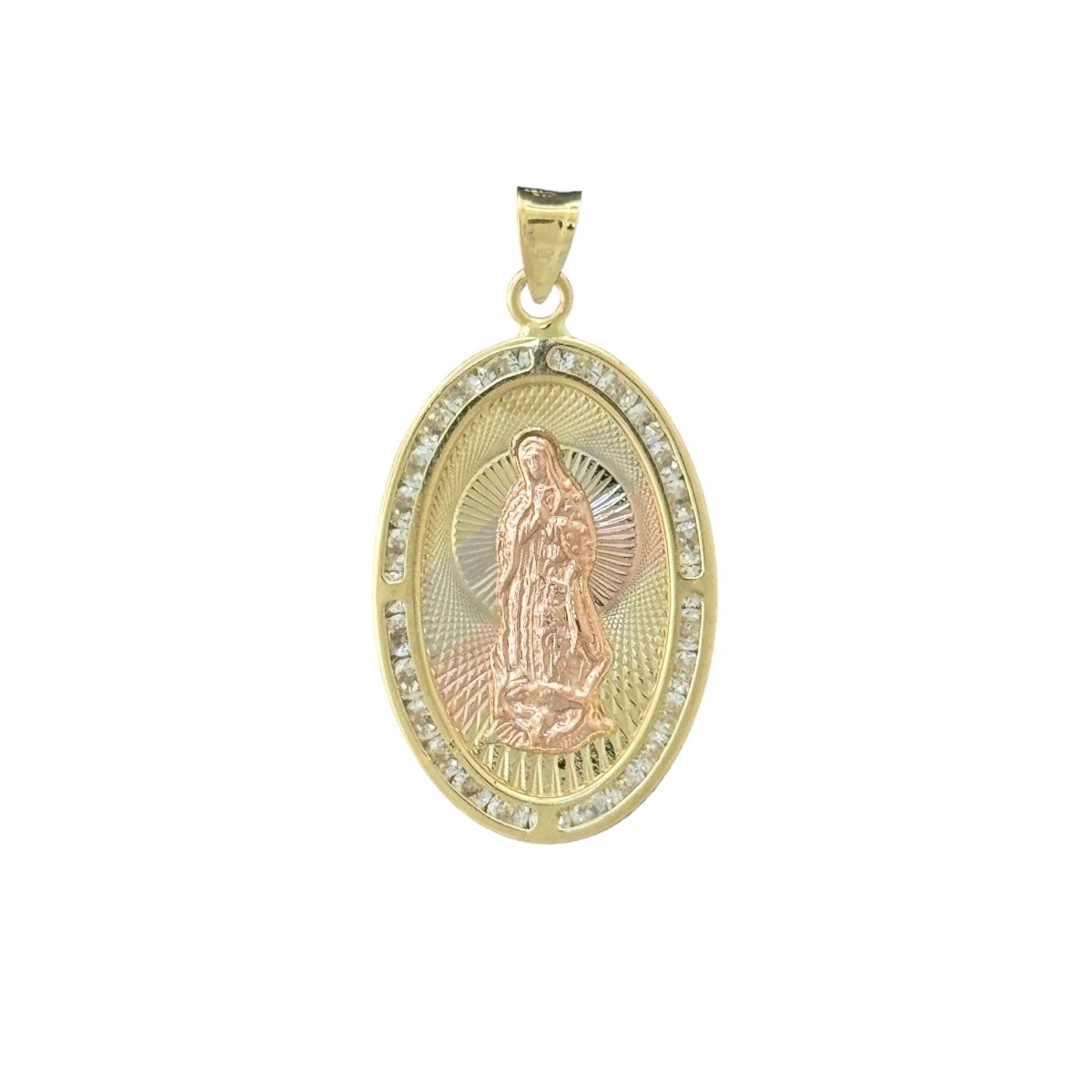 10KT Virgin Mary Pendant, 2.16g