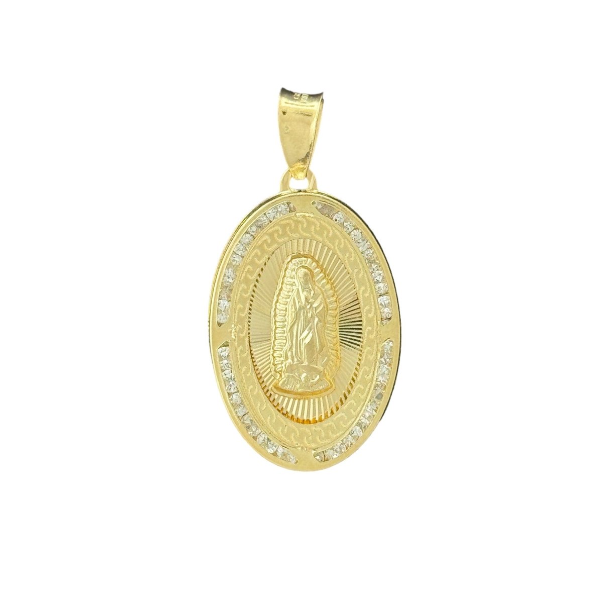 10KT Virgin Mary Pendant, 2.18g