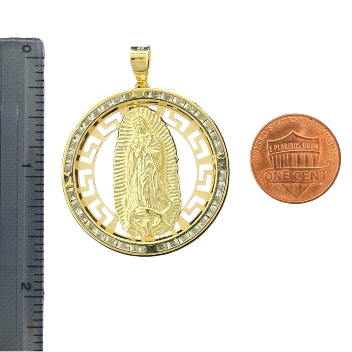 10KT Virgin Mary Pendant, 3.76g