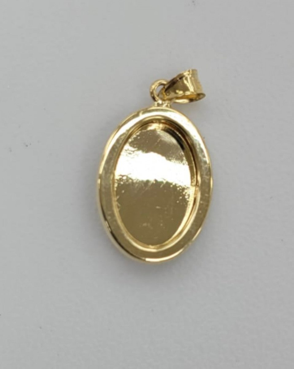 10KT Virgin mary Real Gold pendant Diamond cut, Brand New, Premium Quality