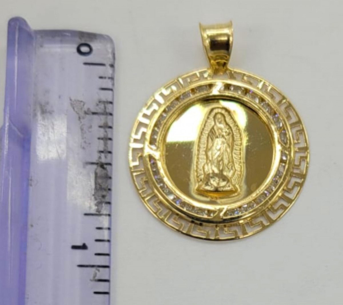 10KT Virgin Mary real yellow gold, brand new, Pendant,