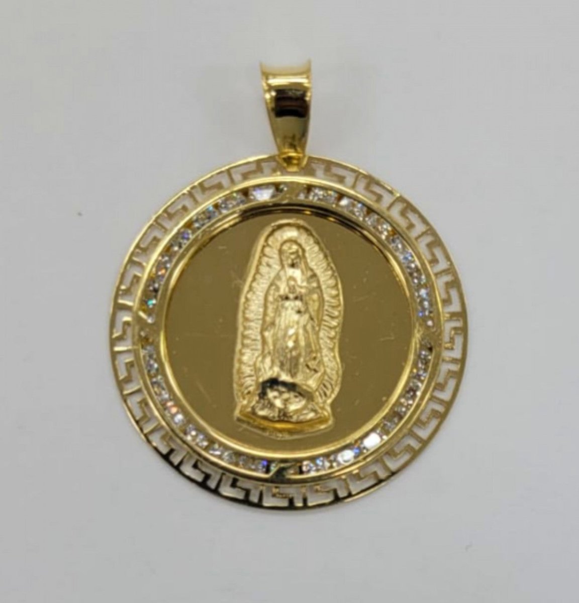 10KT Virgin Mary real yellow gold, brand new, Pendant,