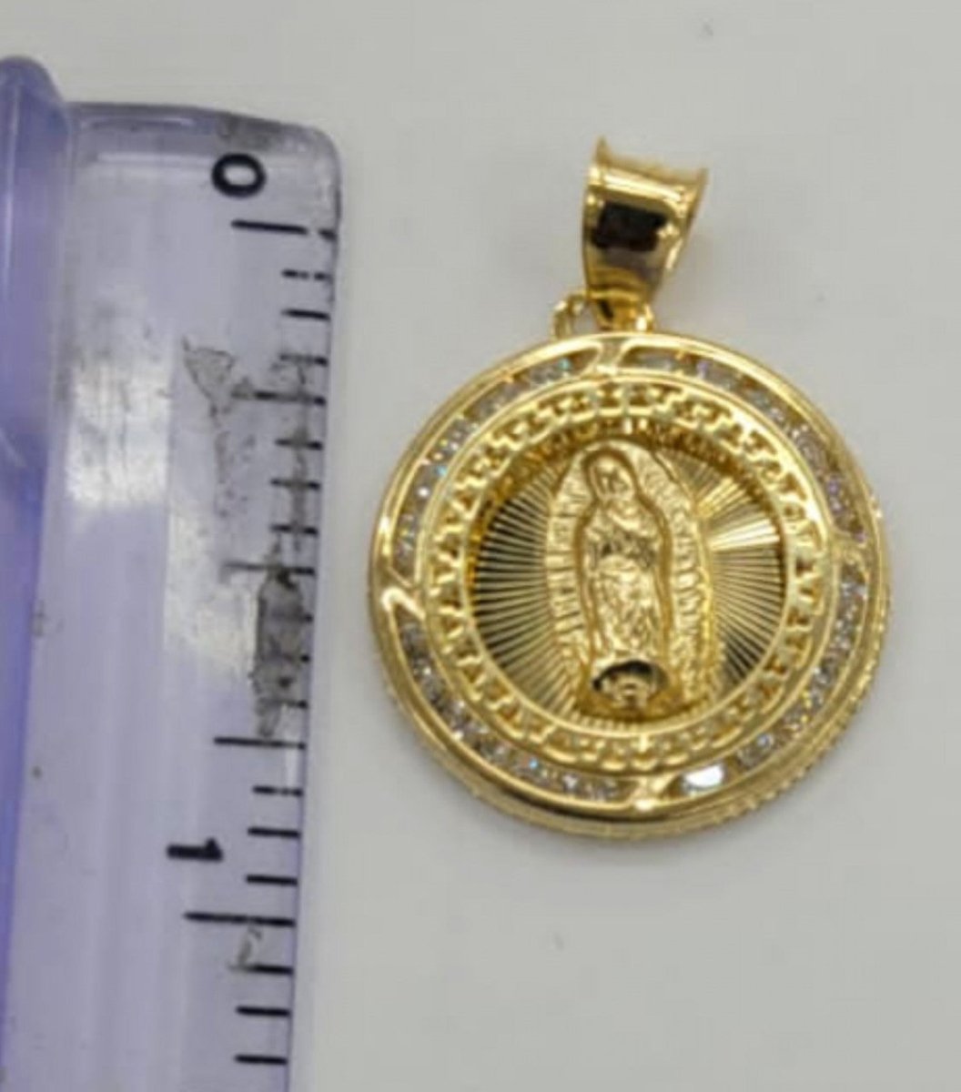 10KT Virgin Mary real yellow gold brand new Pendant,