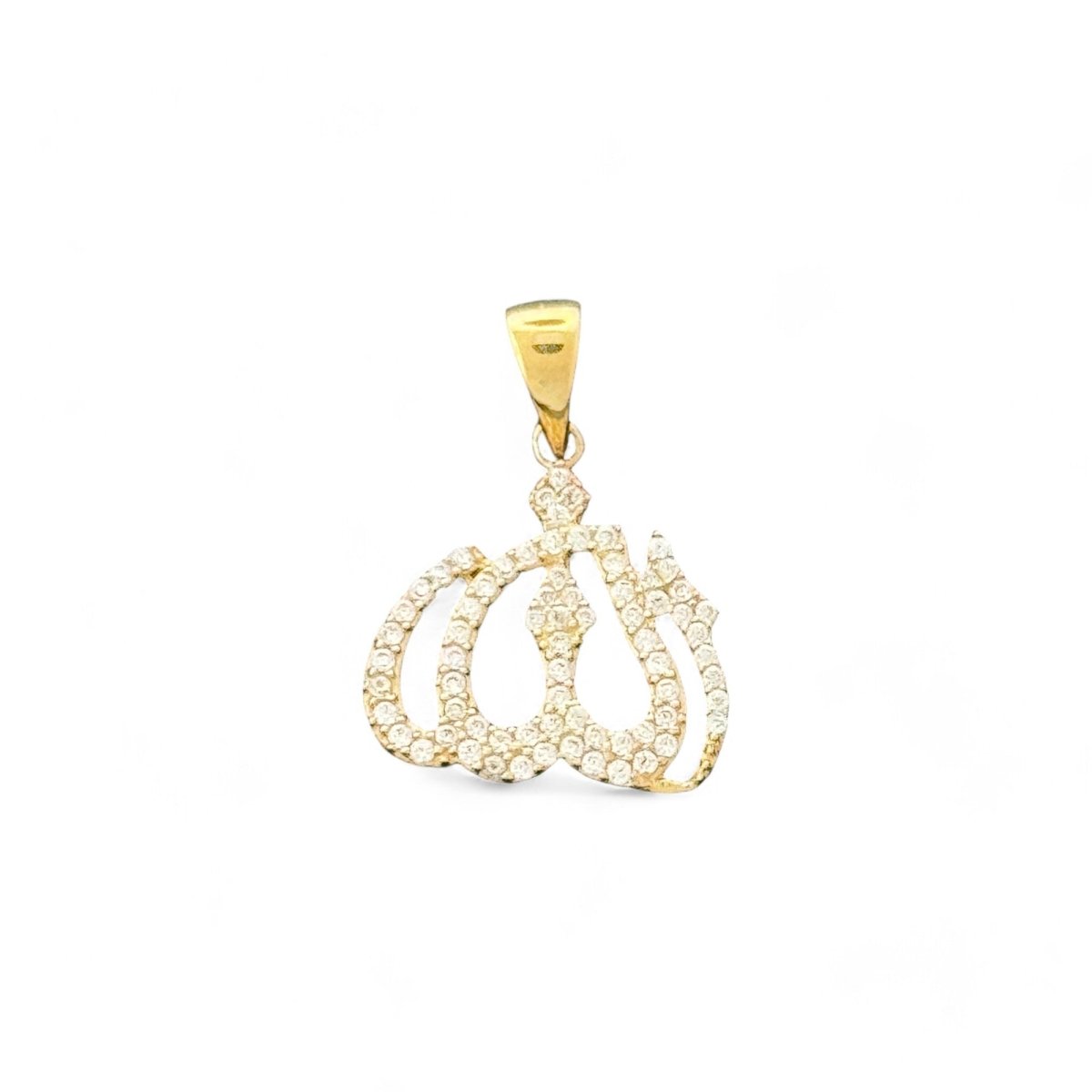10KT Yellow Gold Allah Pendant, 1.4g