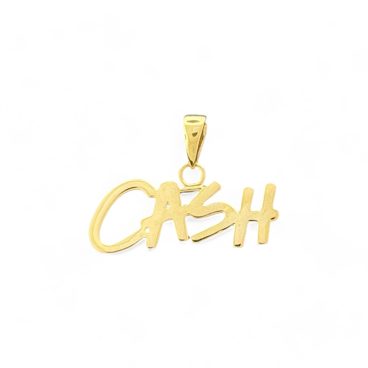 10KT Yellow Gold CASH Pendant, 2g