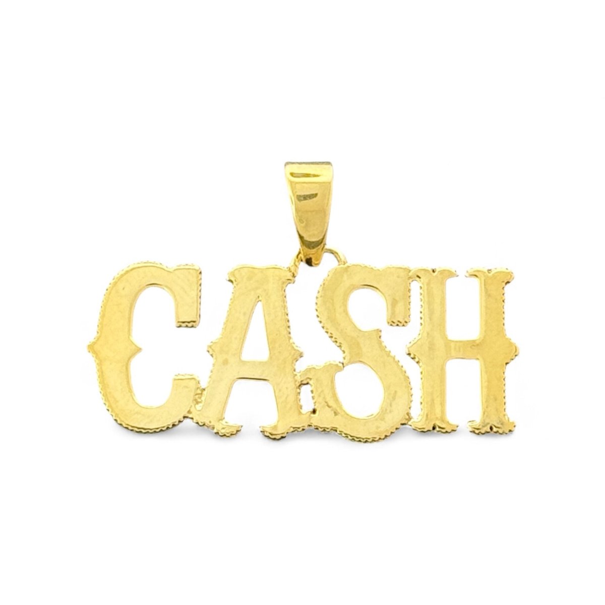 10KT Yellow Gold CASH Pendant, 4.96g