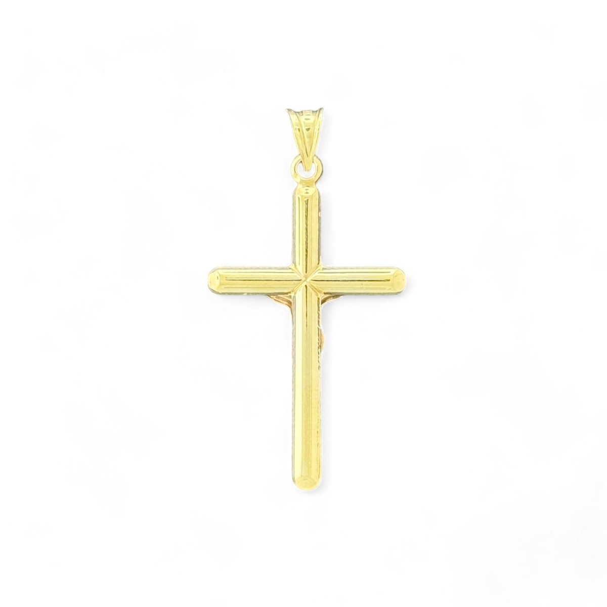 10KT Yellow Gold Crucifix Pendant