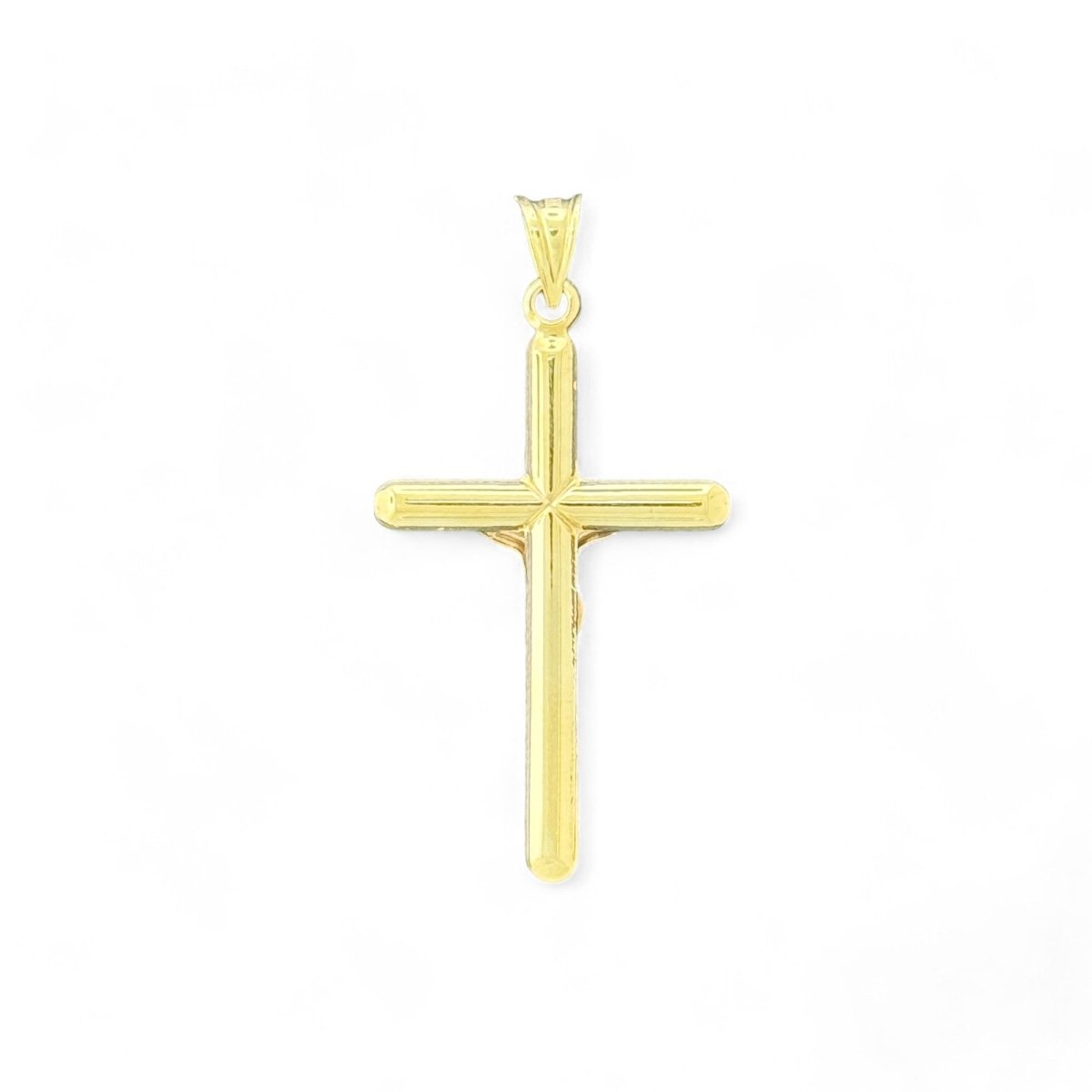 10KT Yellow Gold Crucifix Pendant