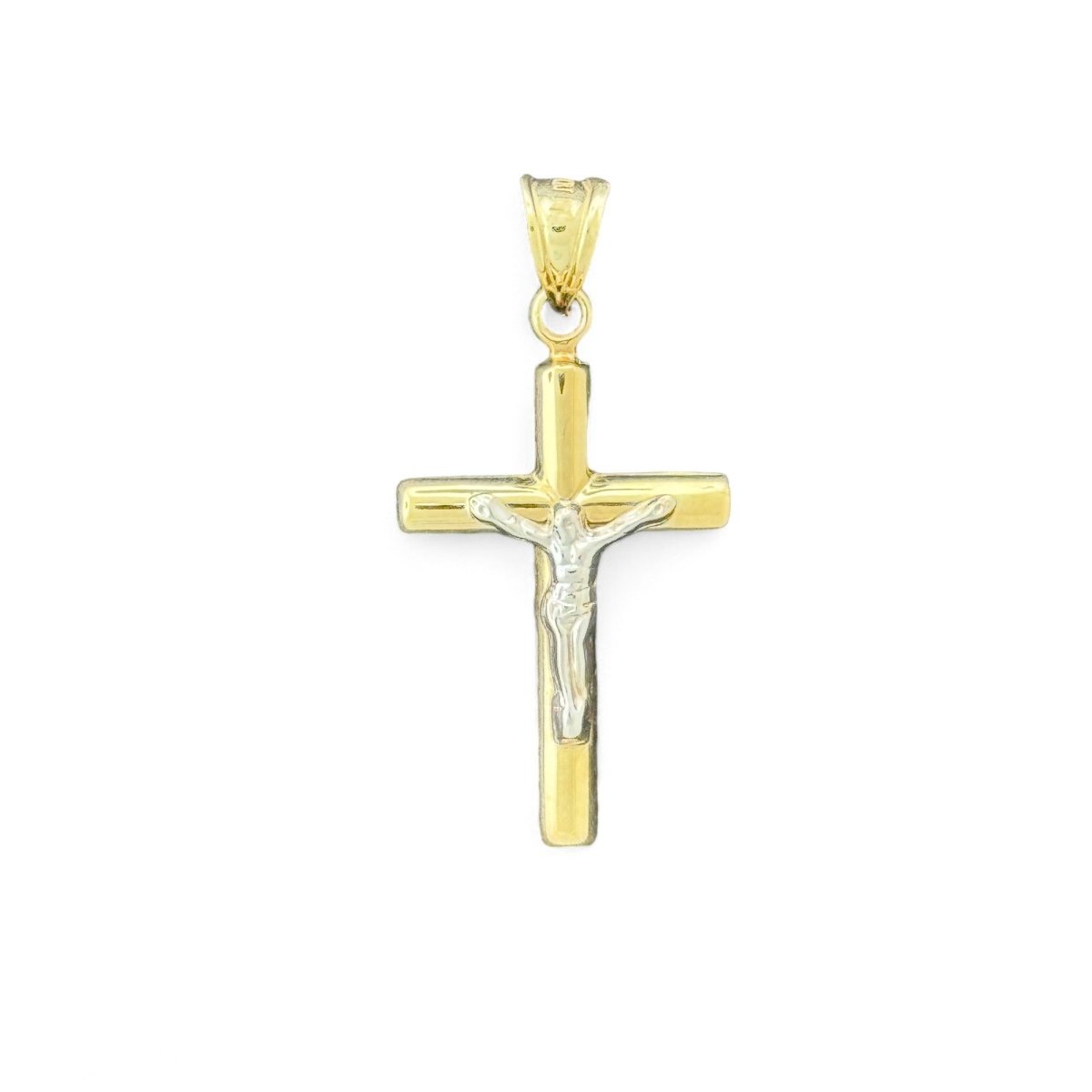 10KT Yellow Gold Crucifix Pendant