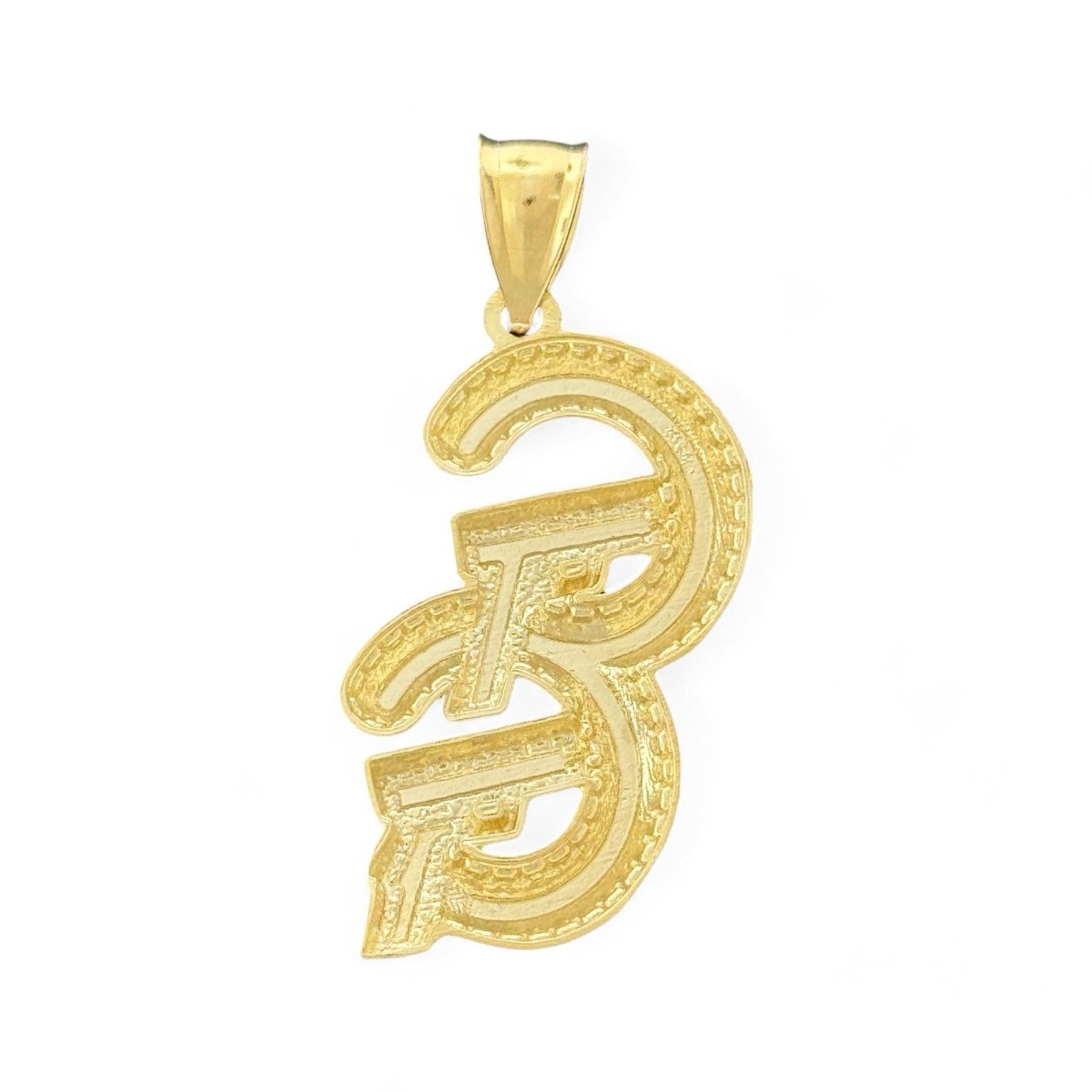 10KT Yellow Gold GG Pendant, 5.08g