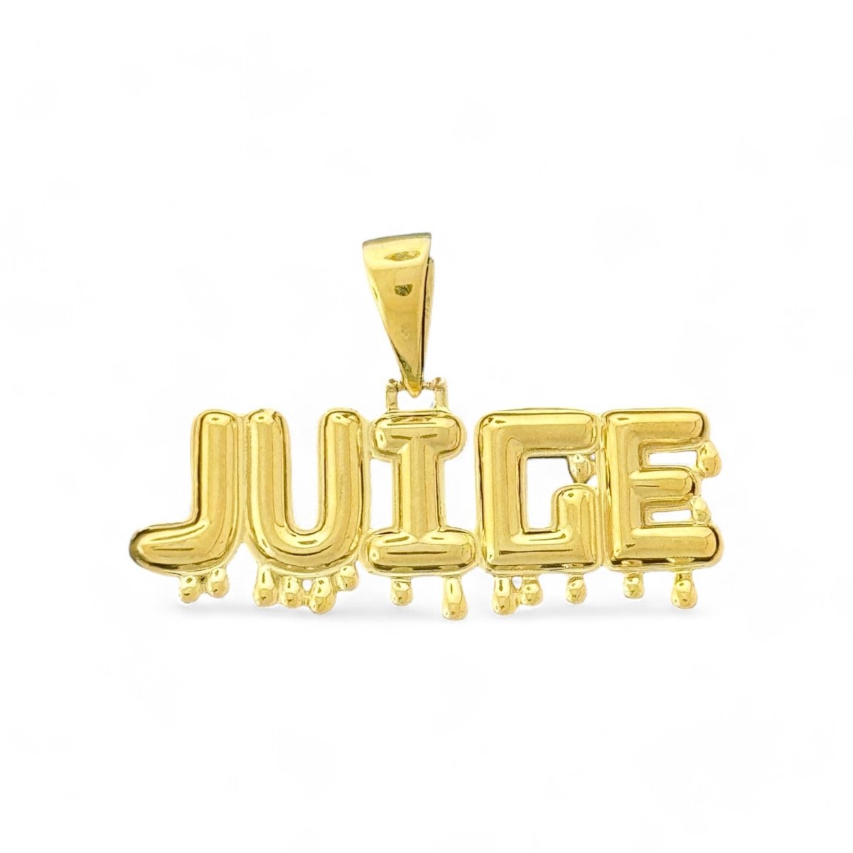 10KT Yellow Gold JUICE Drip Pendant, 3.6g