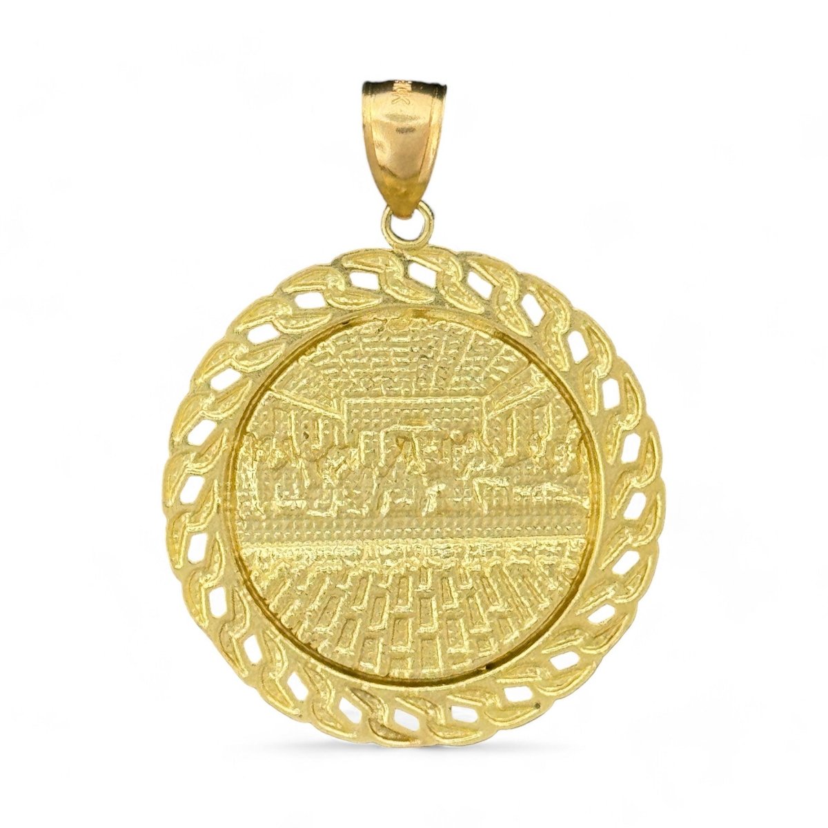 10KT Yellow Gold Last Supper Pendant - 5.2g