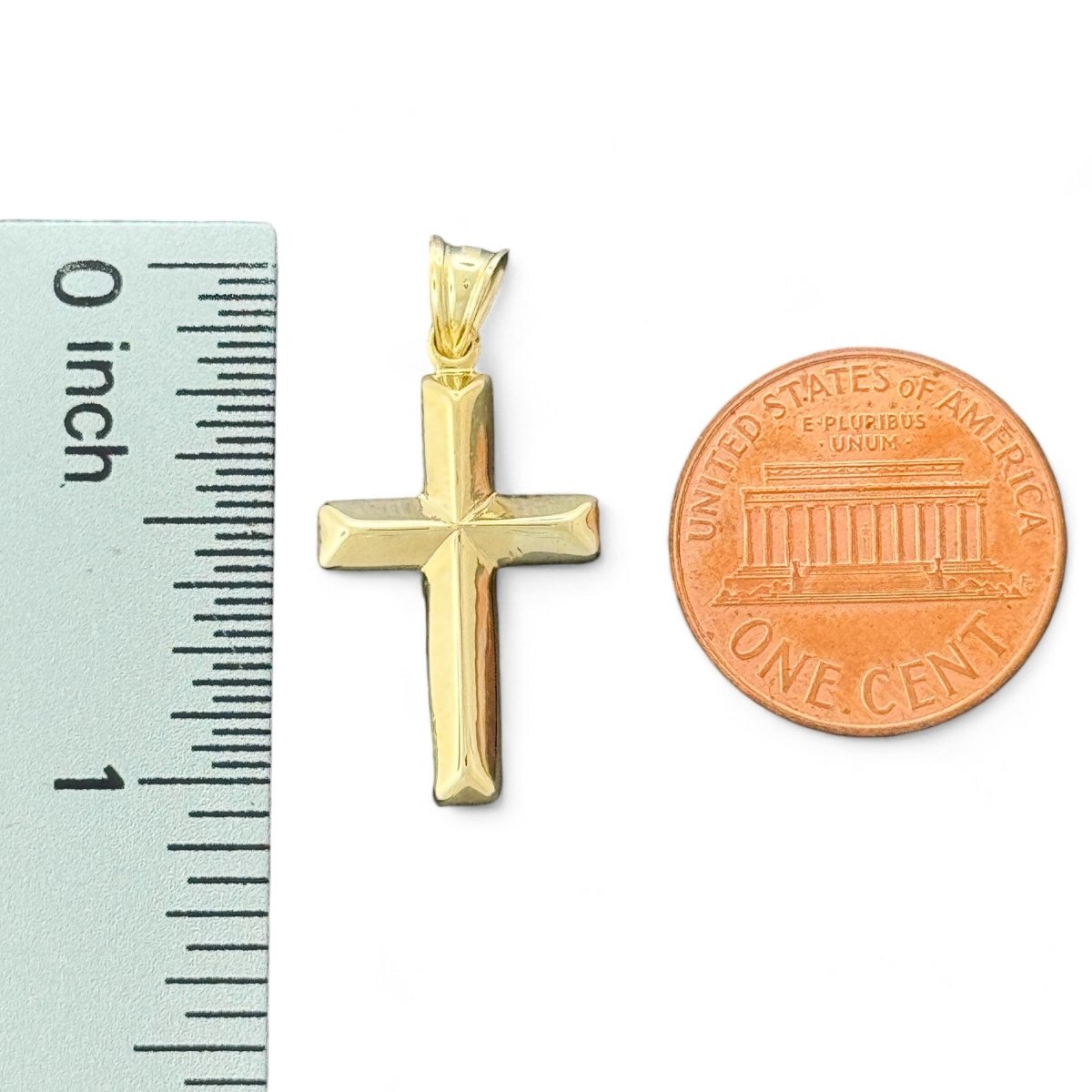 10KT Yellow Gold Small Cross Pendant