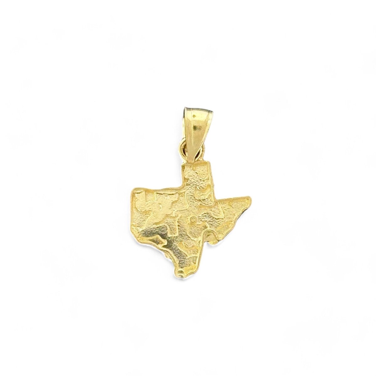 10KT Yellow Gold Texas Pendant - 1.1g
