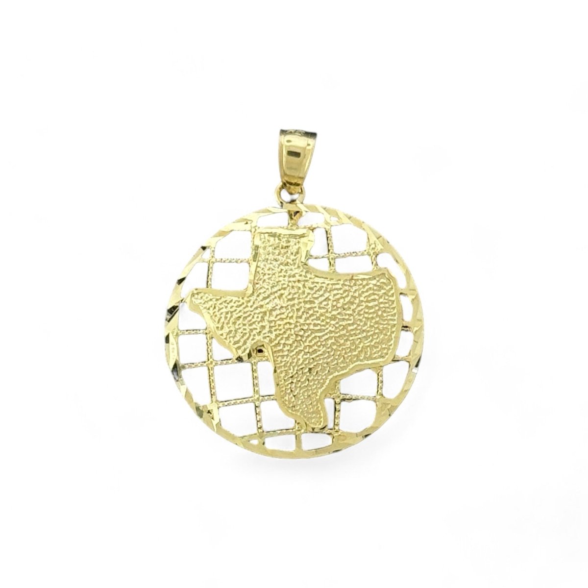 10KT Yellow Gold Texas Pendant - 2.8g