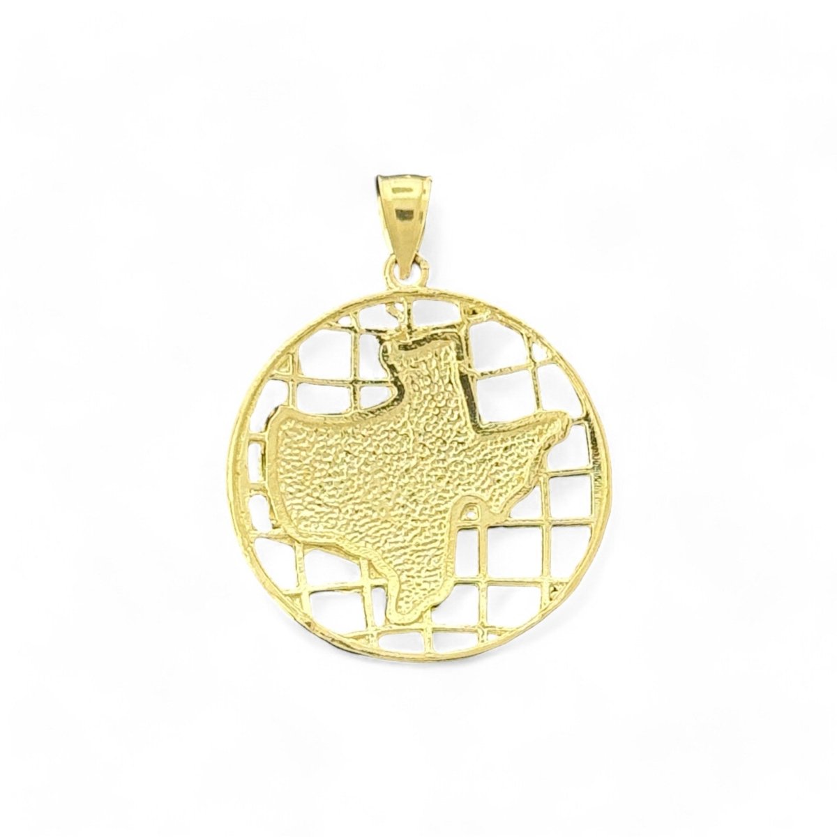 10KT Yellow Gold Texas Pendant - 2.8g