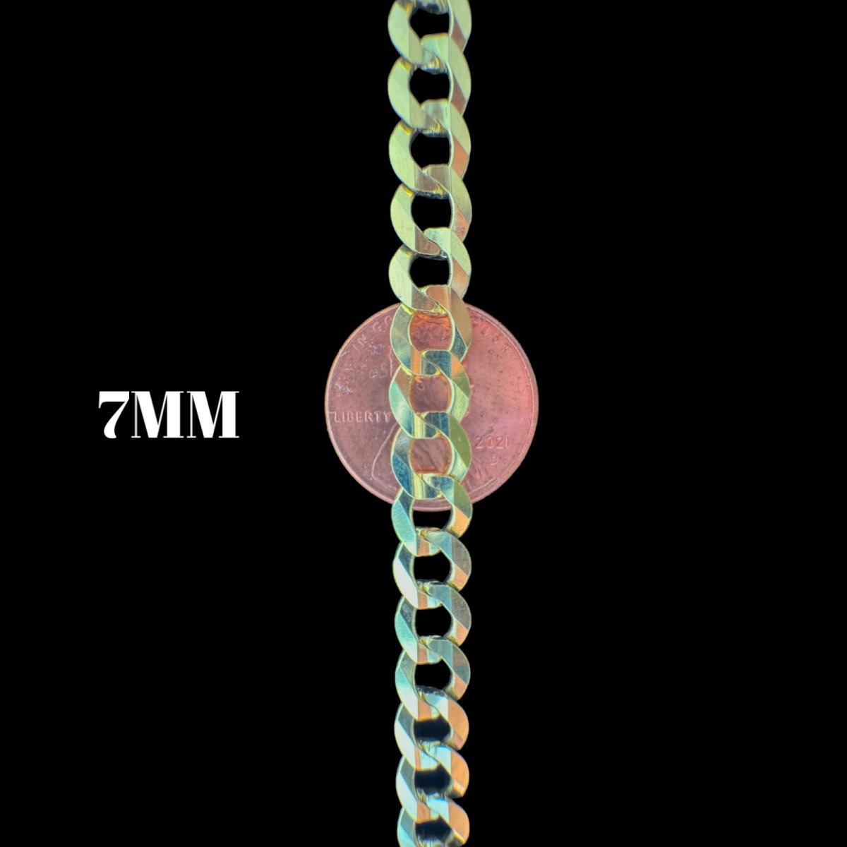 14KT Gold Solid Cuban Necklace