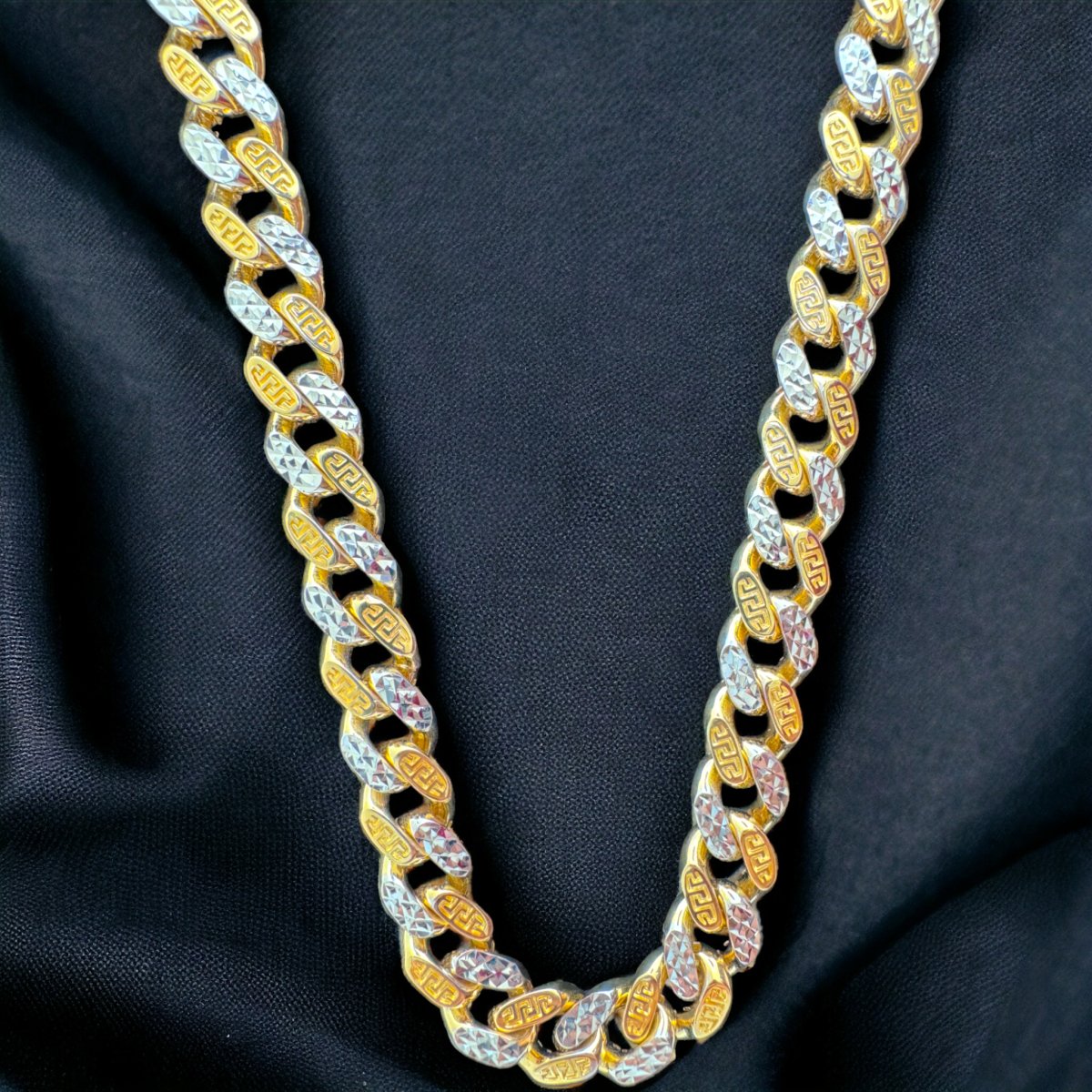 14KT Monaco Greek Design Necklace