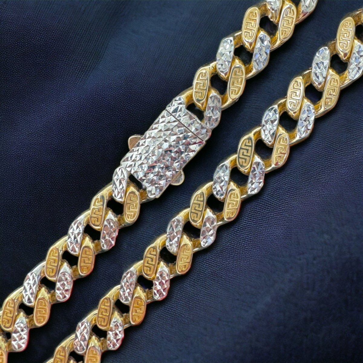 14KT Monaco Greek Design Necklace