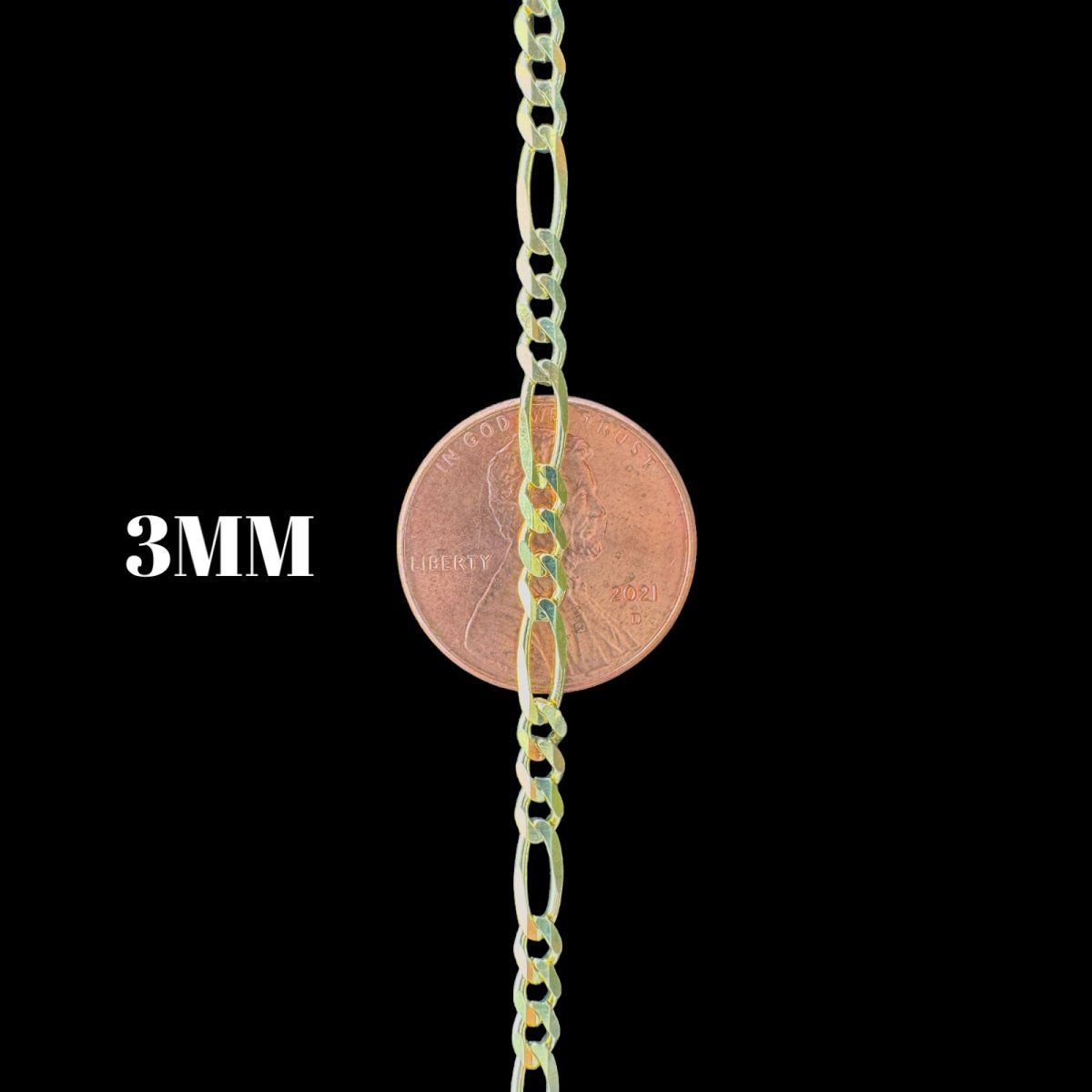 14KT Solid Figaro Necklace