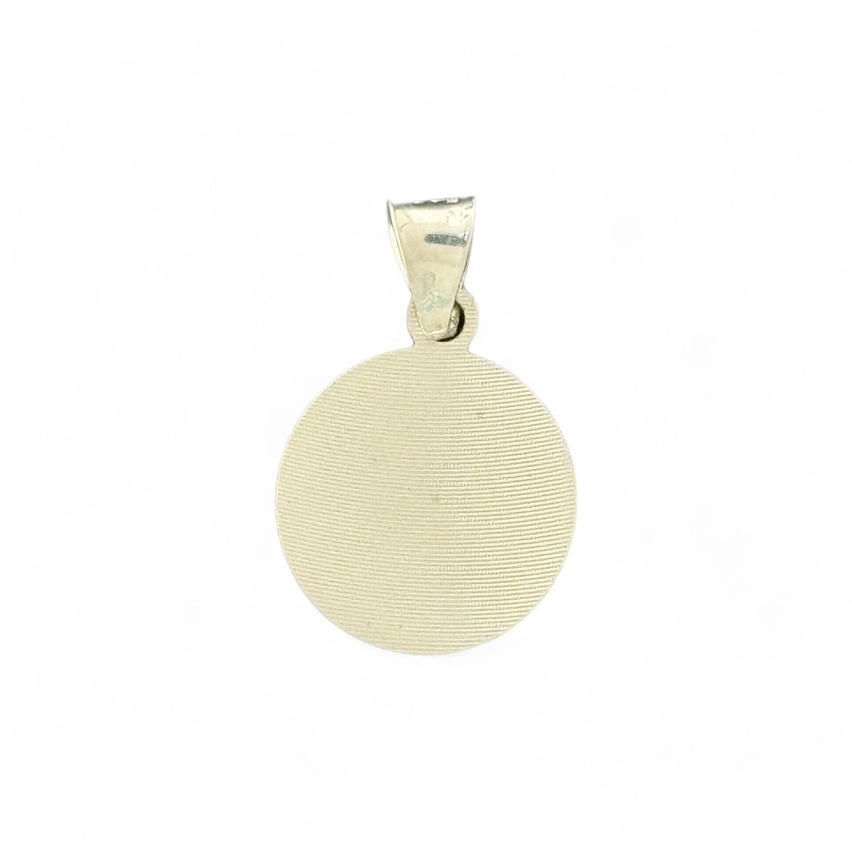 14KT White Gold Simple Crucifix Pendant - 1.07g