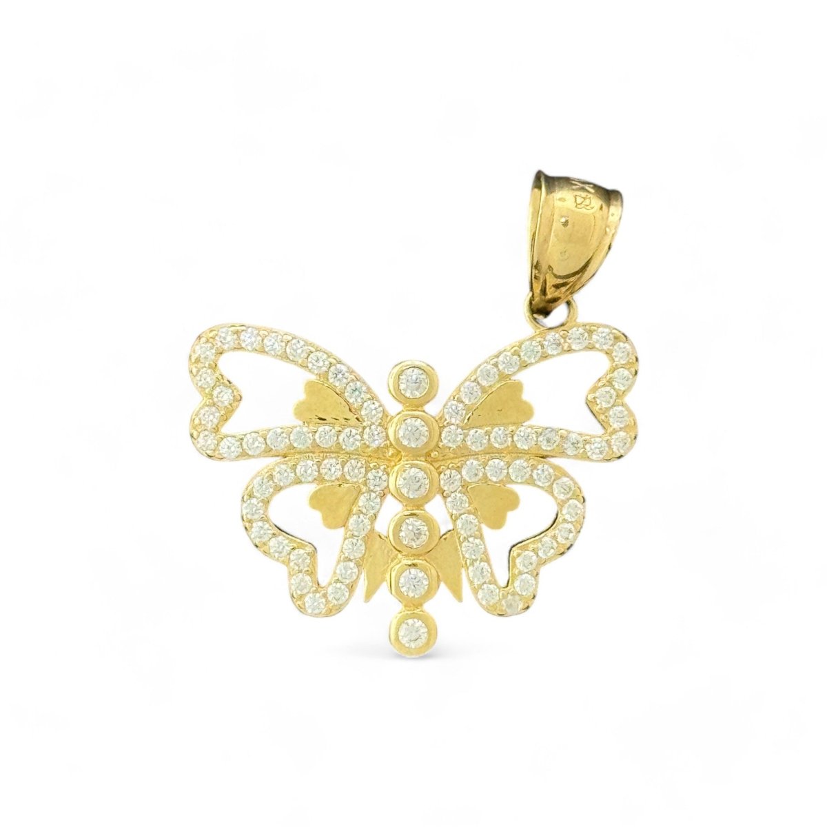 14KT Yellow Gold Butterfly Pendant - 3g