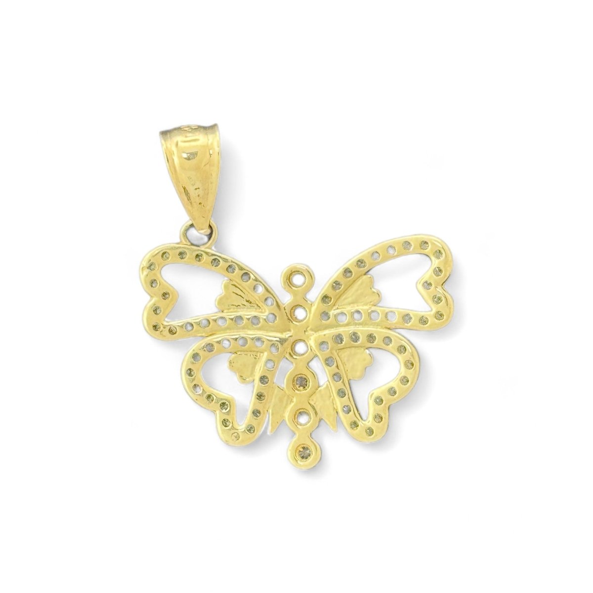 14KT Yellow Gold Butterfly Pendant - 3g