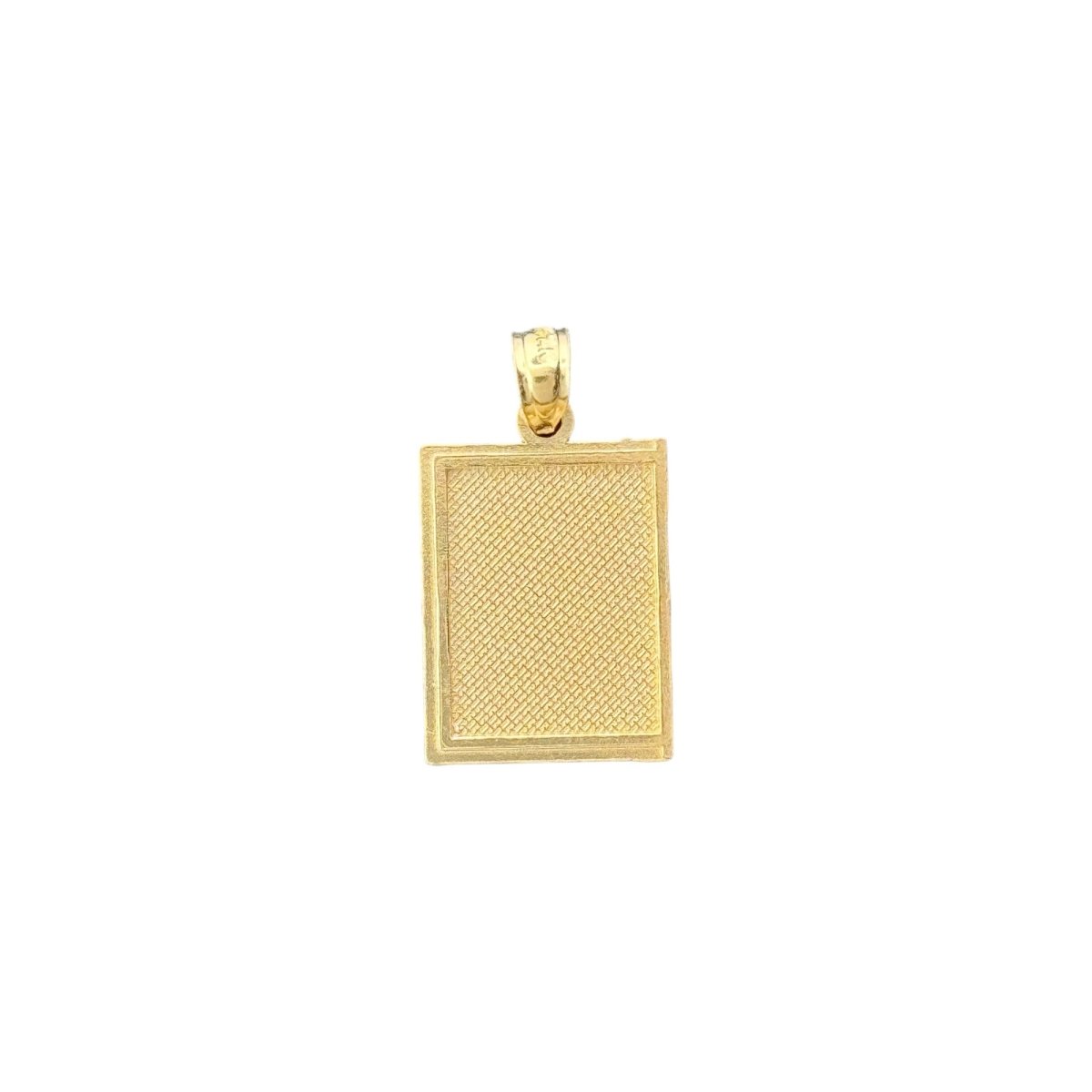 14KT Yellow Gold Holy Bible Pendant with Cross