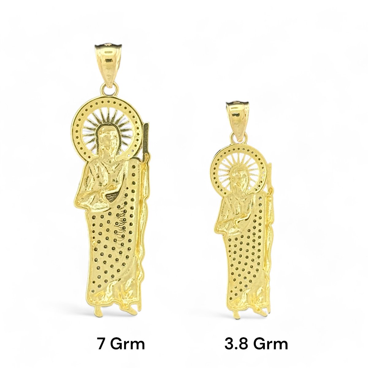 14KT Yellow Gold Saint Jude Pendants