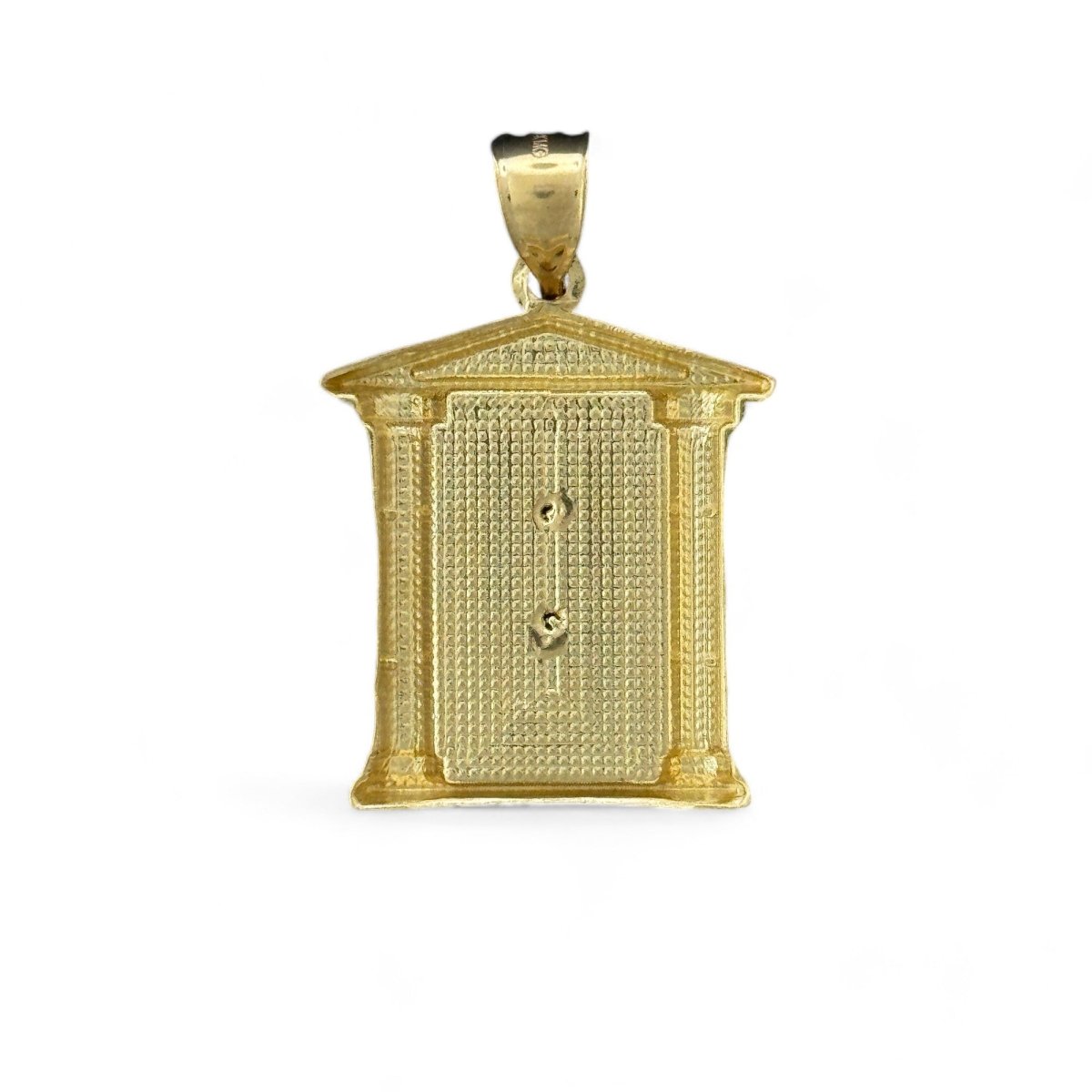 14KT Yellow Gold Saint Jude Temple Frame Pendant